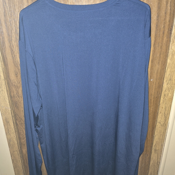 Essentials Long Sleeve Tee - Blue - Picture 3 of 3